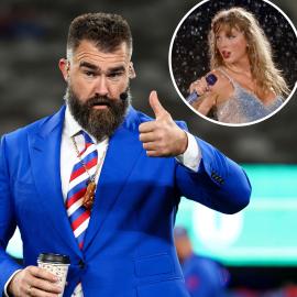 Jason Kelce Denies Taking a Nap at Taylor Swift’s Eras Tour in Miami