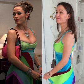 Jennifer Garner Recreates Her Iconic '13 Going on 30' Outfit for Halloween
