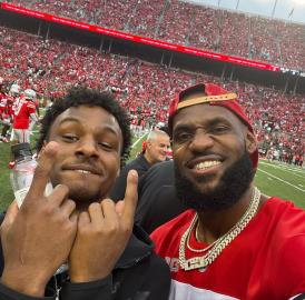 LeBron James Has ‘Pure Joy’ for Son Bronny James on Lakers Picture Day