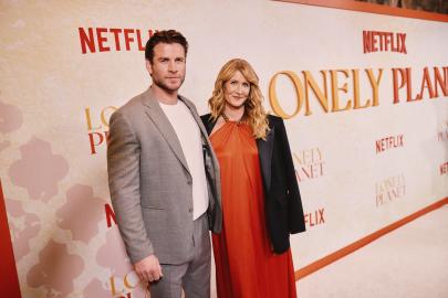 Liam Hemsworth and Laura Dern Had 'Fun' Filming Love Scenes Together