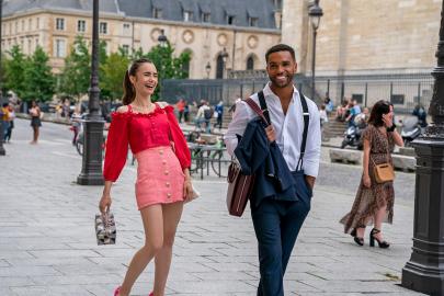 Lucien Laviscount Admires How 'Emily in Paris' Brings 'Light and Love'