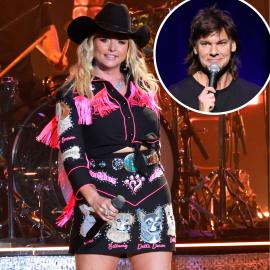 Miranda Lambert Laughs as Theo Von Accidentally Plays Blake Shelton Song