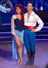 Why Jenn Tran and Sasha Farber Didn’t Kiss After DWTS' Disney Night Dance