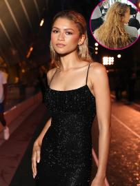 Zendaya Serves Goddess Glam With New Textured Extensions in On Campaign