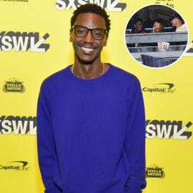 Who Is Jerrod Carmichael? Comedian Sat With Travis & Taylor at ALCS Game