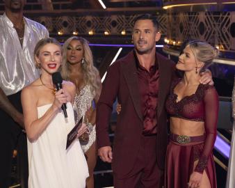 Julianne Hough Flirts With Danny Amendola in Bed During 'DWTS' Finale