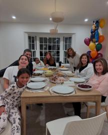 Hoda Kotb Celebrates 1st Suburban Thanksgiving With Daughters Hope and Haley