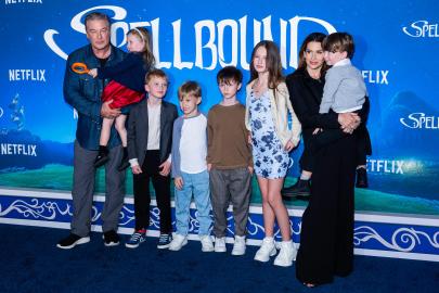 Alec Baldwin and Wife Hilaria Bring 6 Kids to ‘Spellbound’ NYC Premiere