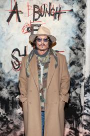 Johnny Depp’s Art Exhibit ‘A Bunch of Stuff’ Is Open in New York