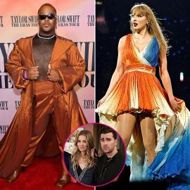 Taylor Swift Laughs at Kam Saunders’ ‘Schitt’s Creek’ Joke at ‘Eras Tour’