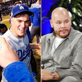 Kike Hernandez Trolls Fat Joe During Dodgers' World Series Victory Parade