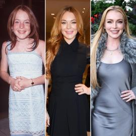 Lindsay Lohan's Transformation From Child Star to Stunning Mom: Photos