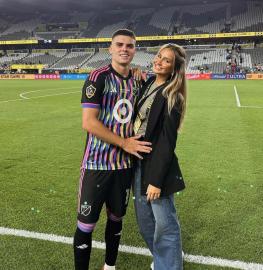 Los Angeles Galaxy's Gabriel Pec and Wife Isabella's Relationship Timeline