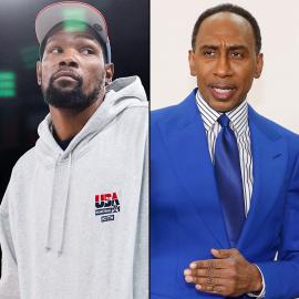 NBA's Kevin Durant Says ESPN's Stephen A. Smith Has 'Always Been a Clown'