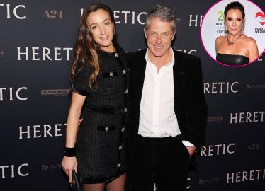 Hugh Grant Steps Out With Wife Anna After Luann de Lesseps Kiss Claims