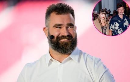 Jason Kelce Says It's 'Tough to Shop for' Travis Kelce and Taylor Swift