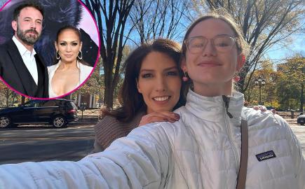 Jennifer Lopez's Sister Lynda Visits Ben Affleck’s Daughter Violet at Yale