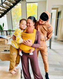 Stephen Curry Shares Photo of 6-Month-Old Son Caius on Thanksgiving