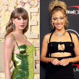 See Taylor Swift and Brittany Mahomes Exit Restaurant Through Kitchen