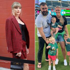 Taylor Swift Subtly Celebrates Jason and Kylie Kelce's Pregnancy News