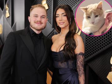 Zach Bryan Poses With Cat He Allegedly Stole From Ex Brianna Chickenfry