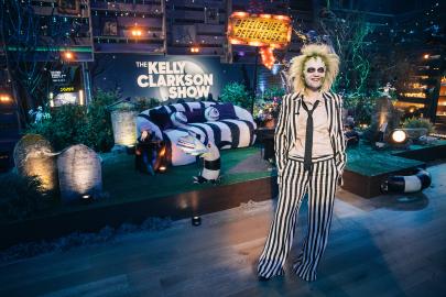 Kelly Clarkson Is Beetlejuice for Halloween 2024! See Her Best Costumes