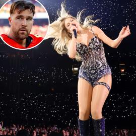 Taylor Swift Recreates Travis Kelce's Viral Eras Tour Dance in Toronto