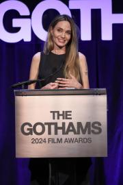 Angelina Jolie Gets Choked Up Honoring Late Mom Marcheline Bertrand