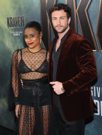 Why Ariana DeBose Was in 'Awe' of 'Kraven' Costar Aaron Taylor-Johnson