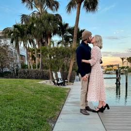 Candice Accola Kisses Boyfriend Steven Krueger After Trip With Her Daughters