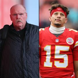 Andy Reid Says Patrick Mahomes ‘Wanted to Fight’ Him After Ankle Injury