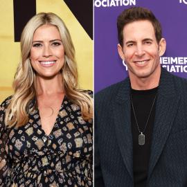 Christina Haack and Tarek El Moussa Have Blended Family Christmas Eve