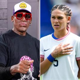 Dennis Rodman Reacts After Daughter Trinity Rodman Says 'He's Not a Dad'