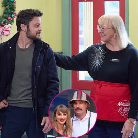 Does Donna Kelce's 'Holiday Touchdown' Line Nod to Travis and Taylor?