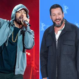 Adam Sandler Confirms 'Funny as Hell' Eminem Cameo in 'Happy Gilmore 2'