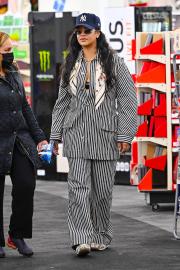 Rihanna Makes Running Errands Look Cool in a Cozy-Chic Outfit