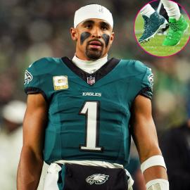 Eagles Quarterback Jalen Hurts Fined for Wearing Wrong Color Shoes