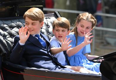 Kate and William 'Are Crossing Their Fingers' Prince Louis Behaves