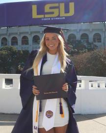 Livvy Dunne Graduates From LSU, Olivia Ponton and More Friends Celebrate