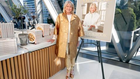Channel Martha Stewart's Gold Heels Look With These Metallic Pumps