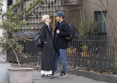 Michelle Williams and Thomas Kail Share Sweet Smiles on Stroll in Brooklyn