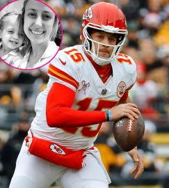 Brittany Mahomes and Kids Watch Patrick's Game From Home in Matching PJs