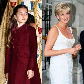 Princess Charlotte Is Princess Diana's Mini-Me at Christmas Carol Service