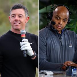 Rory McIlroy Teases Charles Barkley About His Weight on Live Broadcast