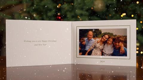 Prince William and Kate Middleton Pose With Kids on Sweet Holiday Card