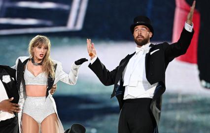 Taylor Swift 'Likes' Video of Travis Kelce Being Chiefs’ Man of the Year