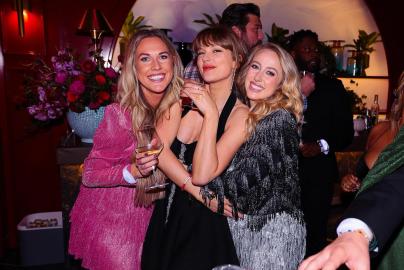 Taylor Swift Parties With Brittany Mahomes, Ashley Avignone at 'Eras' Bash