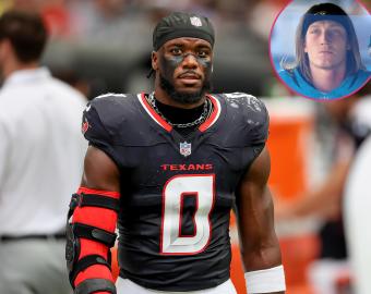 Texans' Azeez Al-Shaair Breaks Silence After Trevor Lawrence Hit