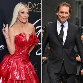 Tori Spelling Recalls ‘Full’ Kiss With John Corbett Before He Was on 'SATC'