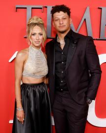 Brittany and Patrick Mahomes Dress up as Taylor Swift and Travis Kelce
